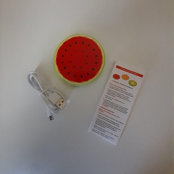 Wireless Cell phone charger Watermelon - Picture 3 of 4